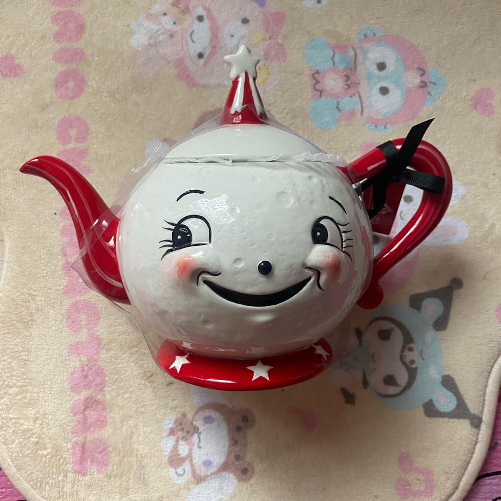 johanna parker carnival cottage christmas teapot